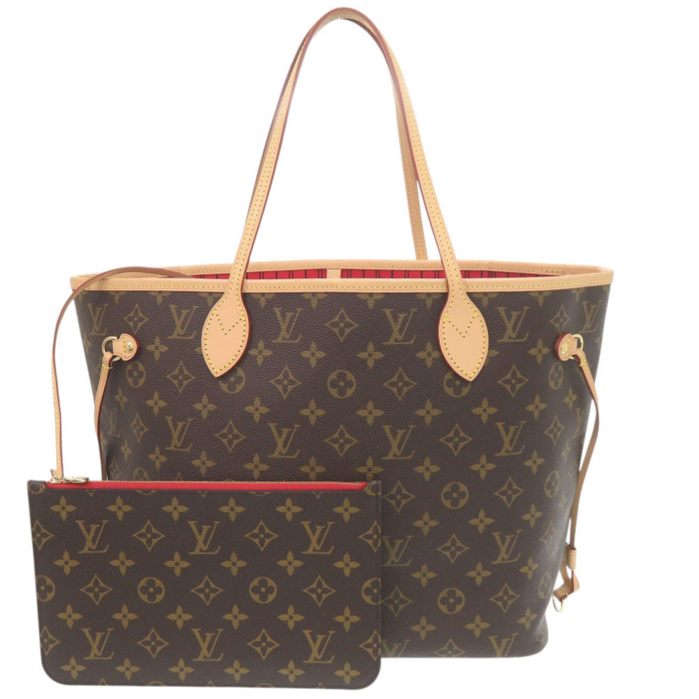Louis Vuitton Neverfull MM Monogram M46987 IC Cerise Tote Bag (Current Model)...